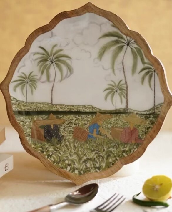 Tea Garden 10 inch Serving Platter